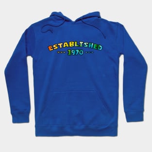 Established 1970 Hoodie